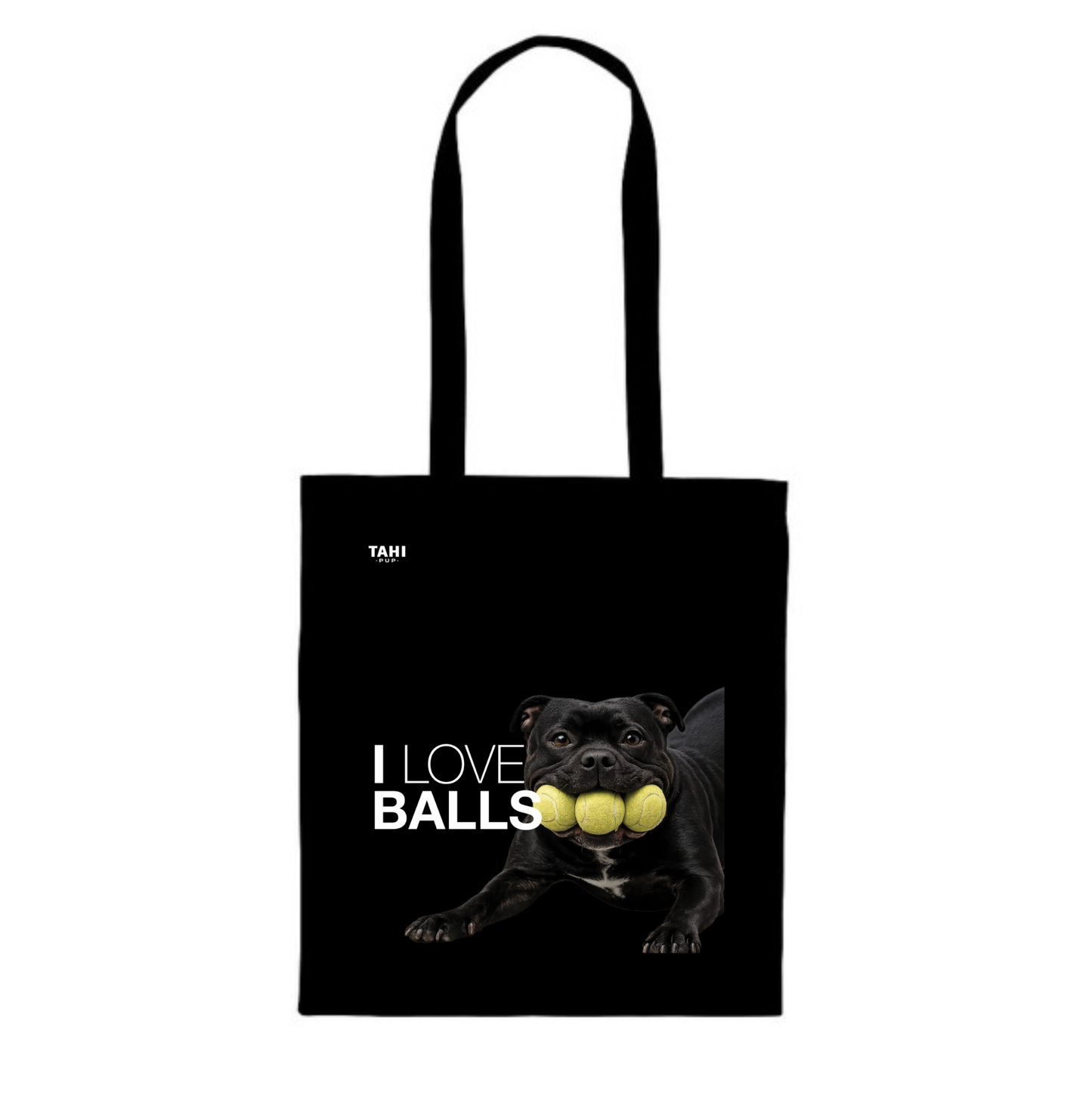 I Love Balls Cotton Tote Bag