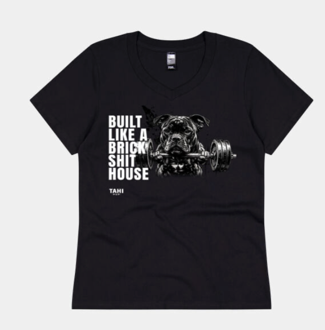 Built Like a Brick Shit House Strong Unisex Super T-Shirt