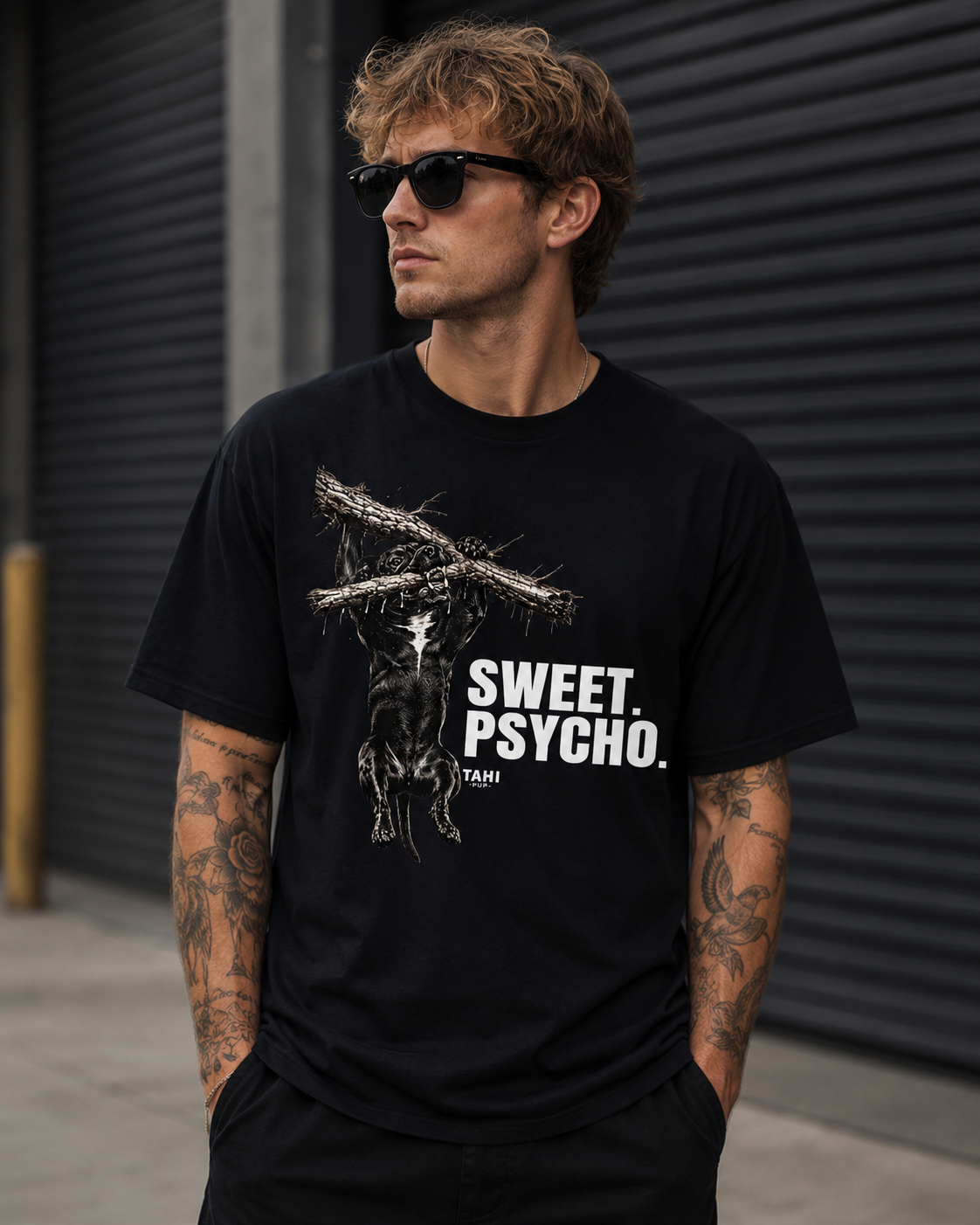 Sweet. Psycho. Hanging from Tree Unisex Super T-Shirt