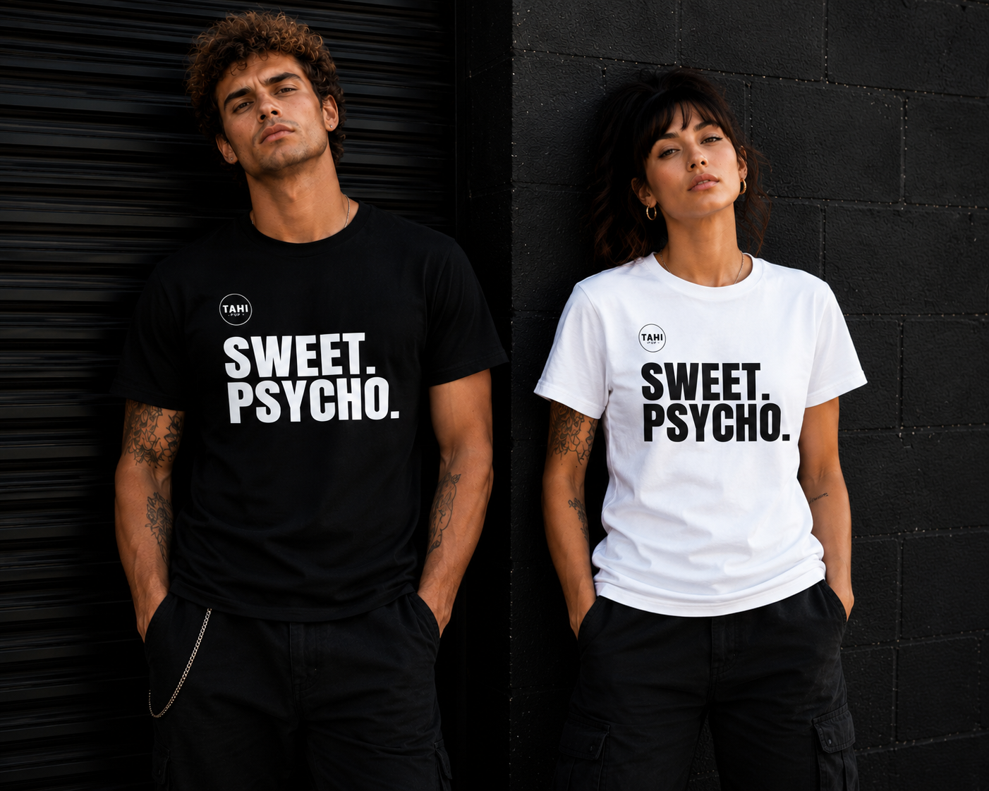 Sweet. Psycho. Plain Unisex Unisex Super T-Shirt