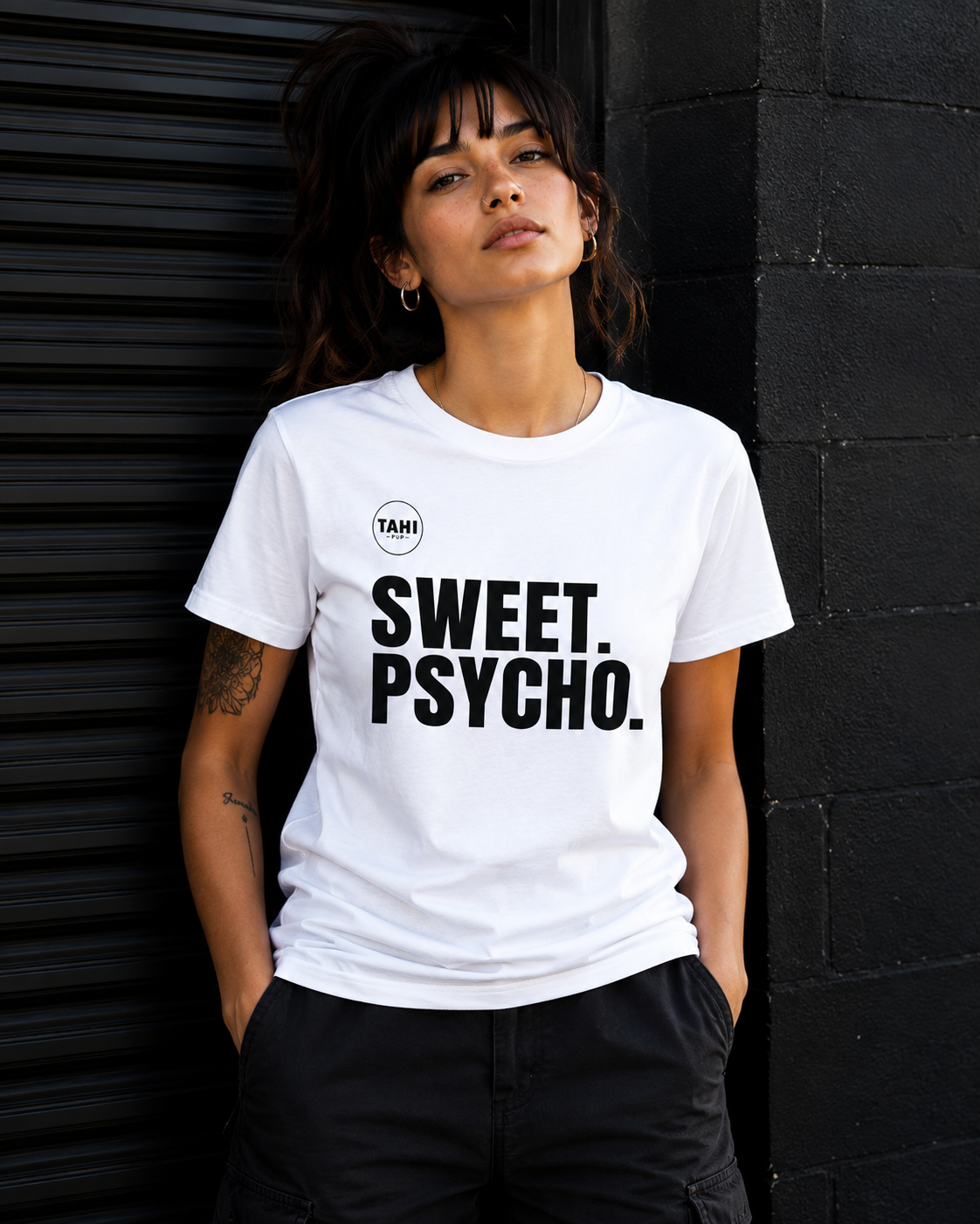 Sweet. Psycho. Plain Unisex Unisex Super T-Shirt