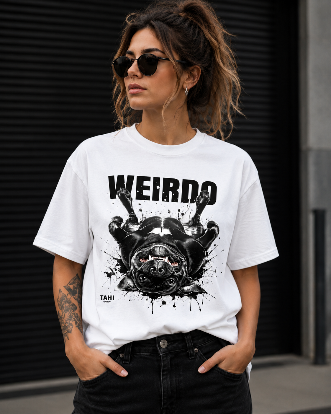 Weirdo 2 Plain Unisex Unisex Super T-Shirt