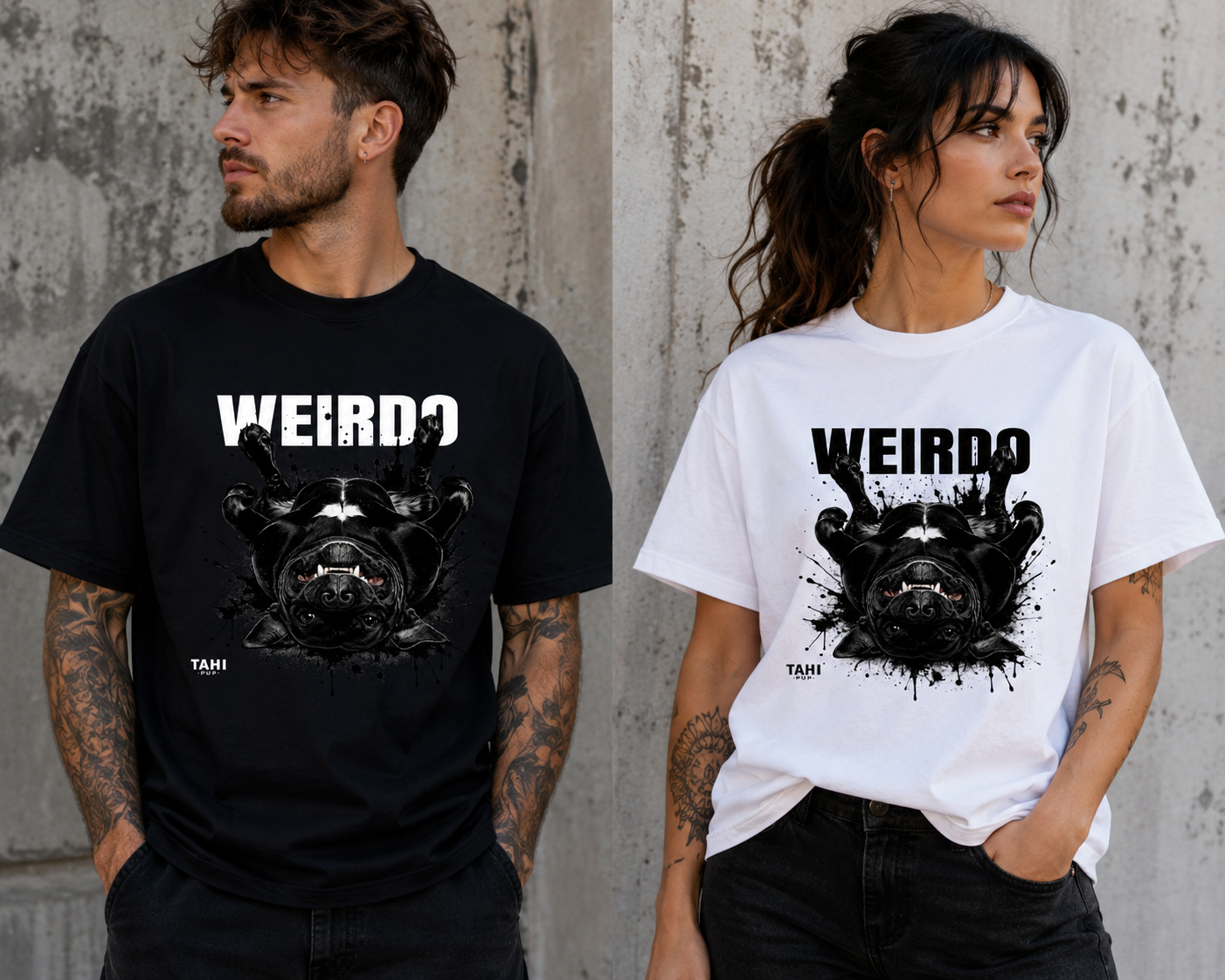 Weirdo 2 Plain Unisex Unisex Super T-Shirt
