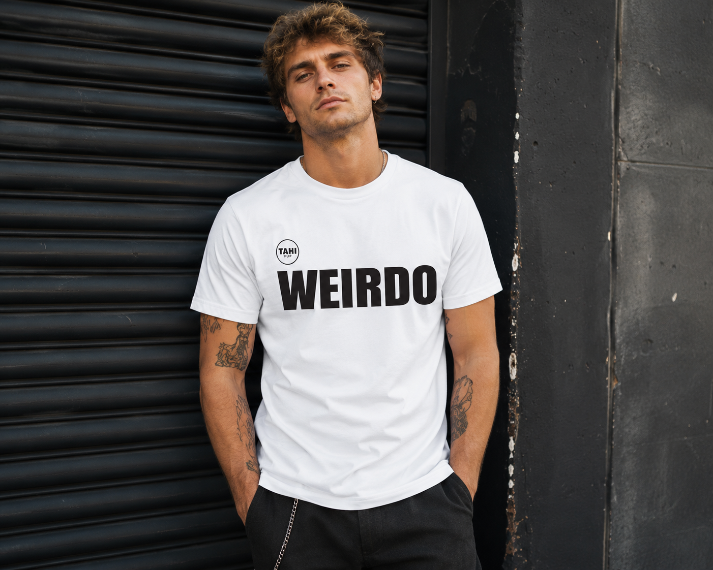 Weirdo Plain Unisex Unisex Super T-Shirt
