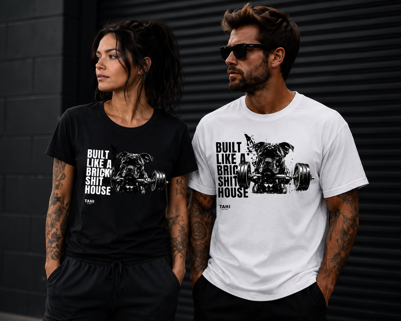 Built Like a Brick Shit House Strong Unisex Super T-Shirt