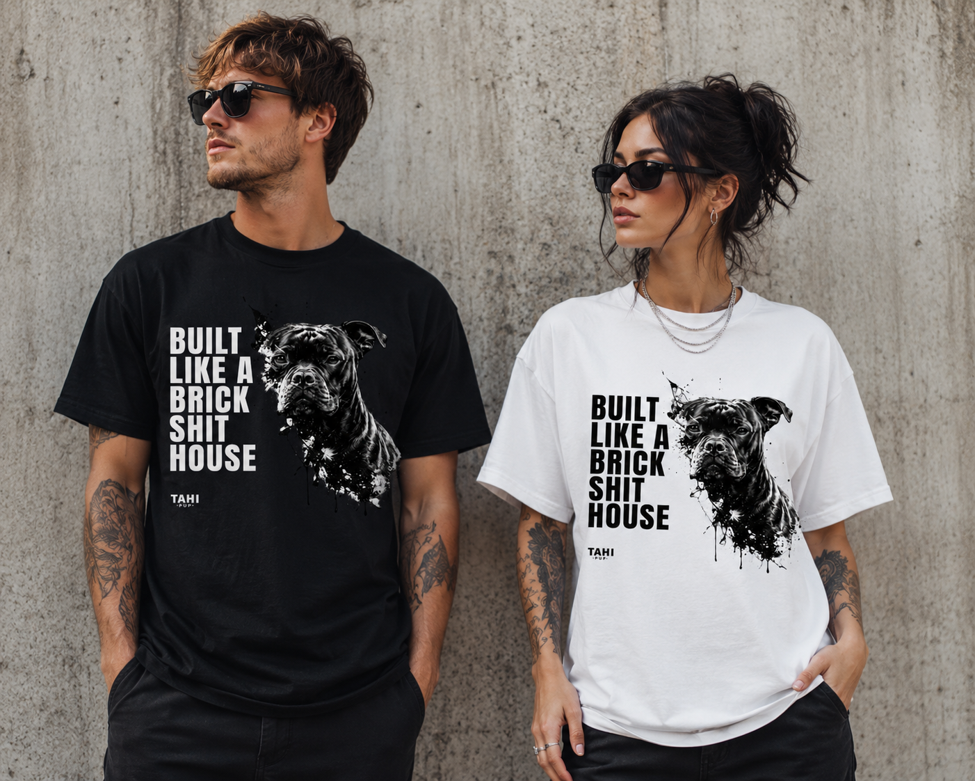 Built Like a Brick Shit House Tank Unisex Super T-Shirt