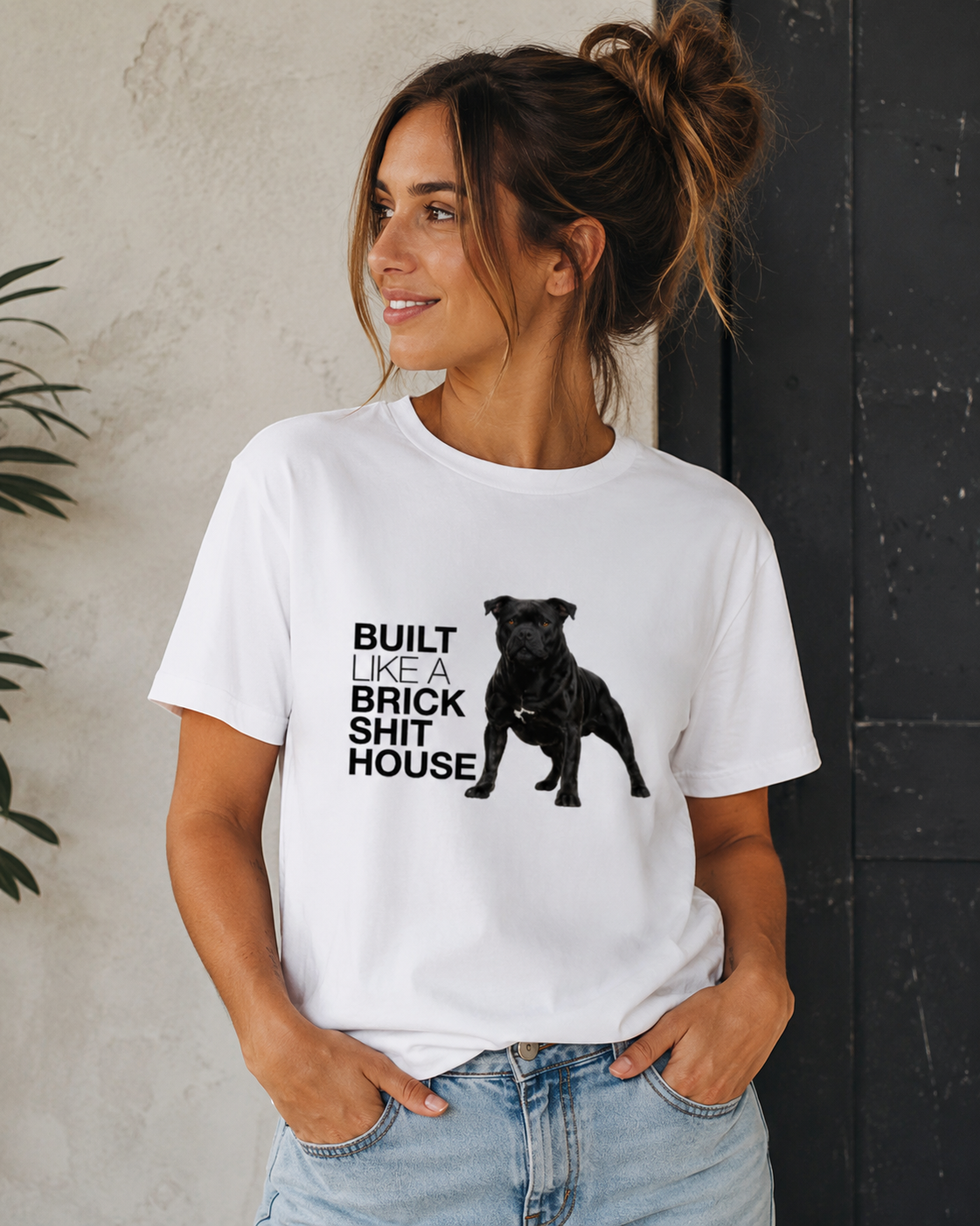 Built Like a Brick Shithouse Unisex Super T-Shirt