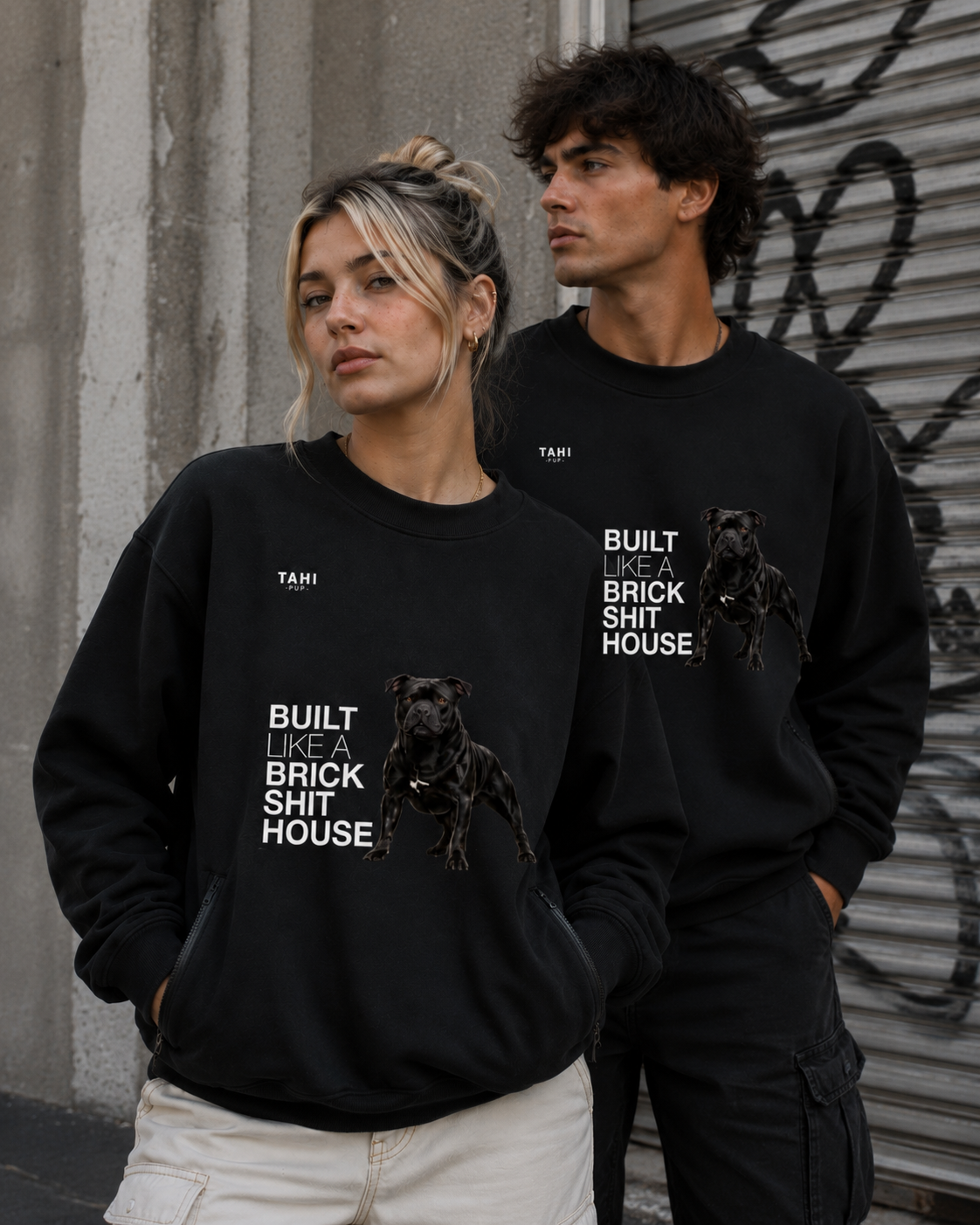 Built Like A Brick Shithouse Unisex Sweatshirt