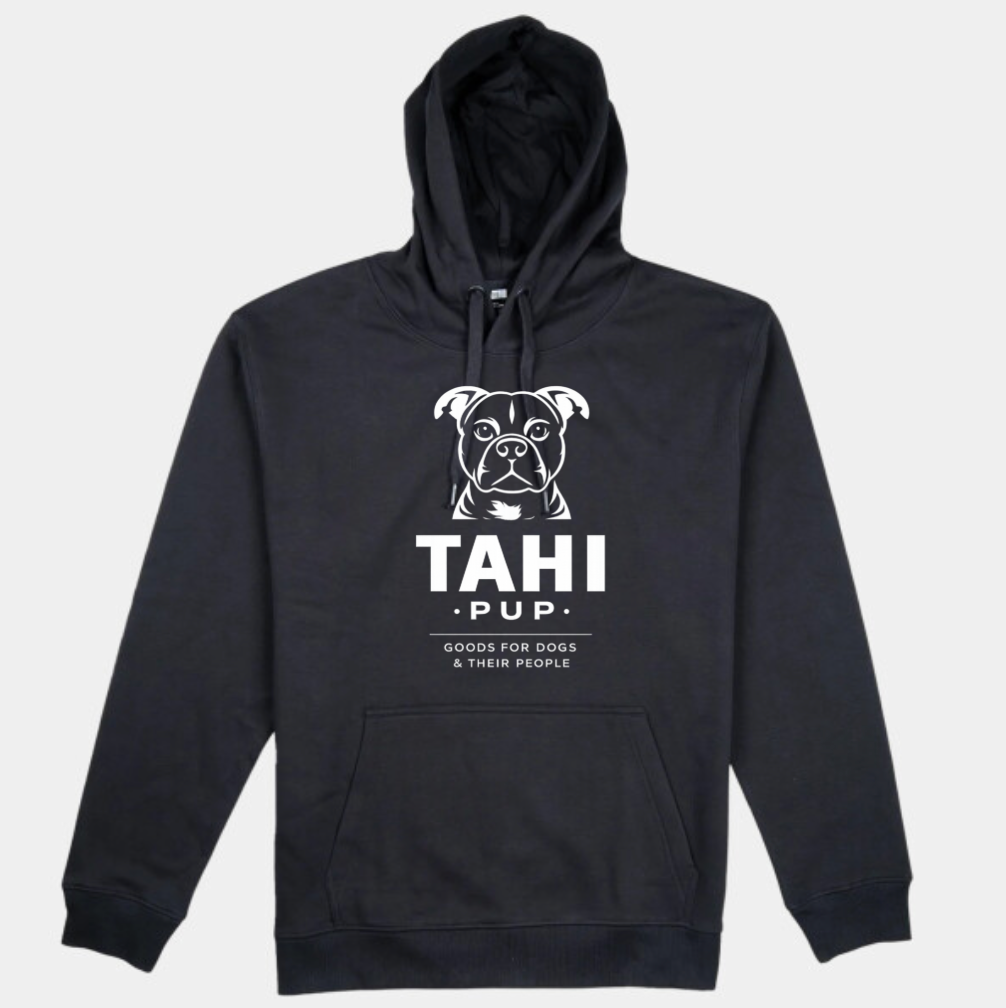 Tahi Pup Branded Unisex Stencil Hoodie