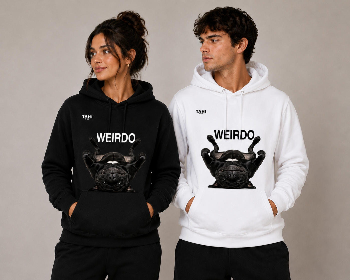 Weirdo Unisex Stencil Hoodie