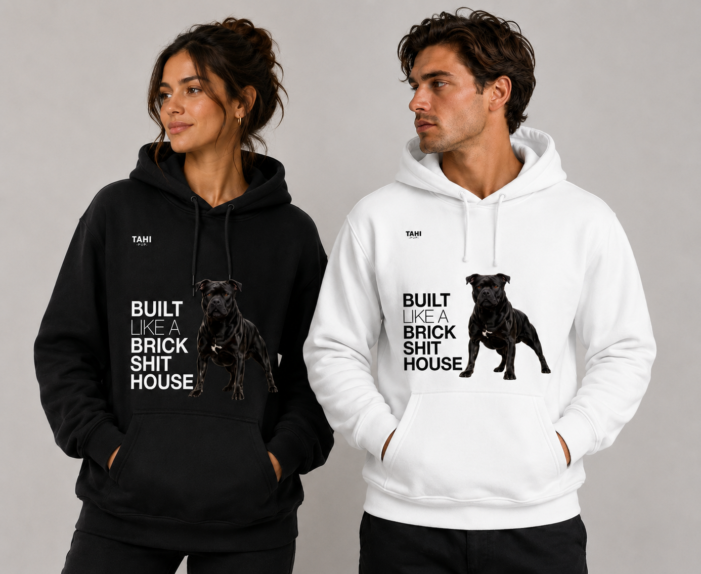 Built Like a Brick Shithouse Unisex Hoodie