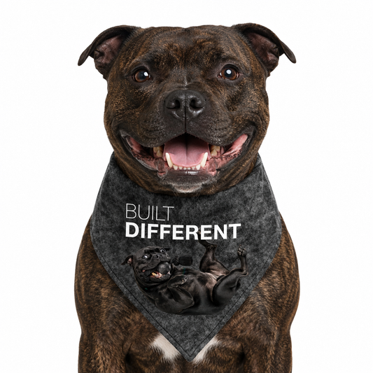 Built Different Dog Bandana