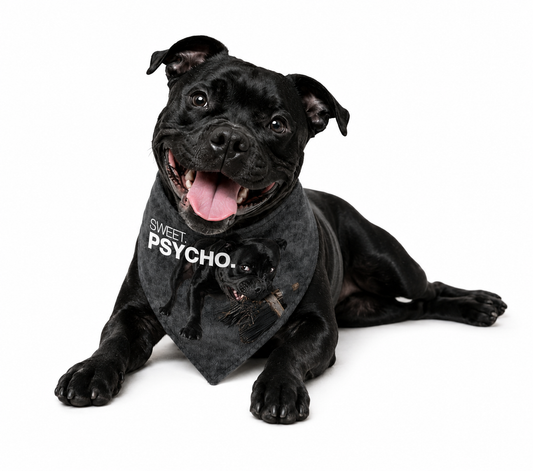 Sweet. Psycho. Dog Bandana