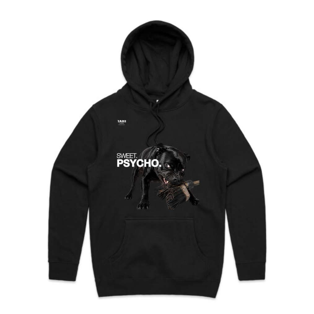 Sweet. Psycho. Branded Unisex Stencil Hoodie