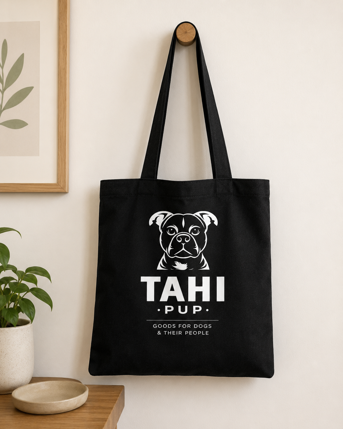 Tahi Pup Branded Tote Bag