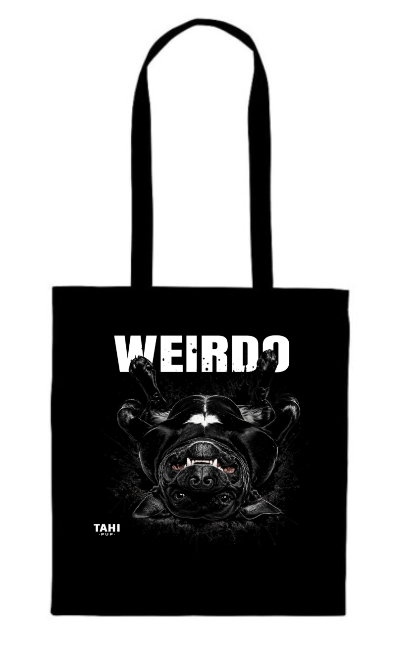 Weirdo Two Cotton Tote Bag