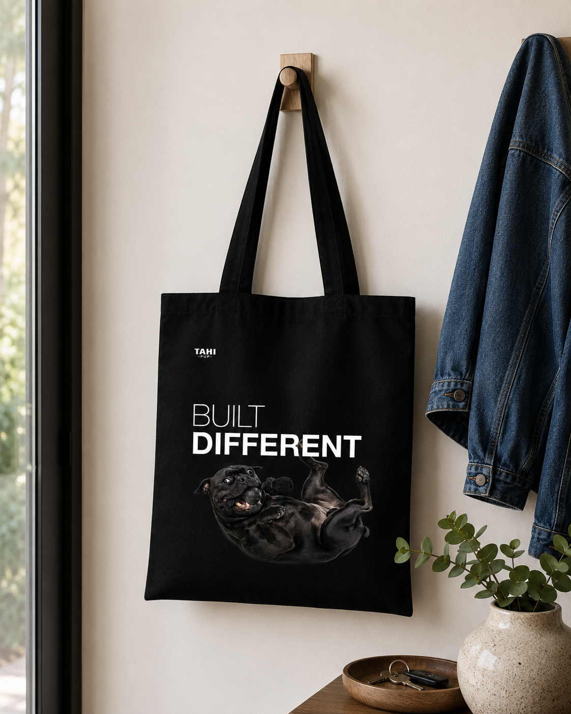 Built Different Cotton Tote Bag