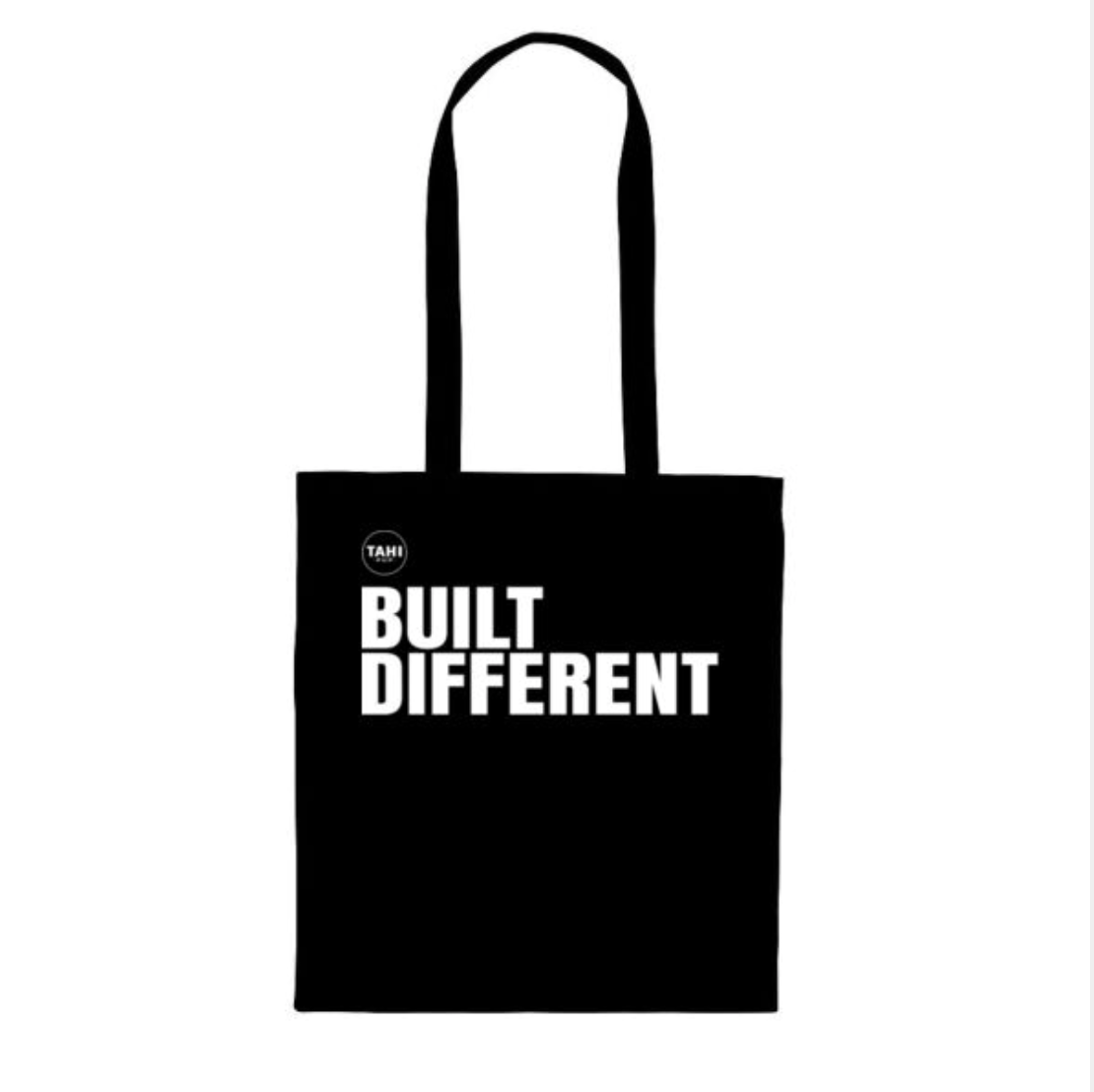 Built Different Plain Cotton Tote Bag