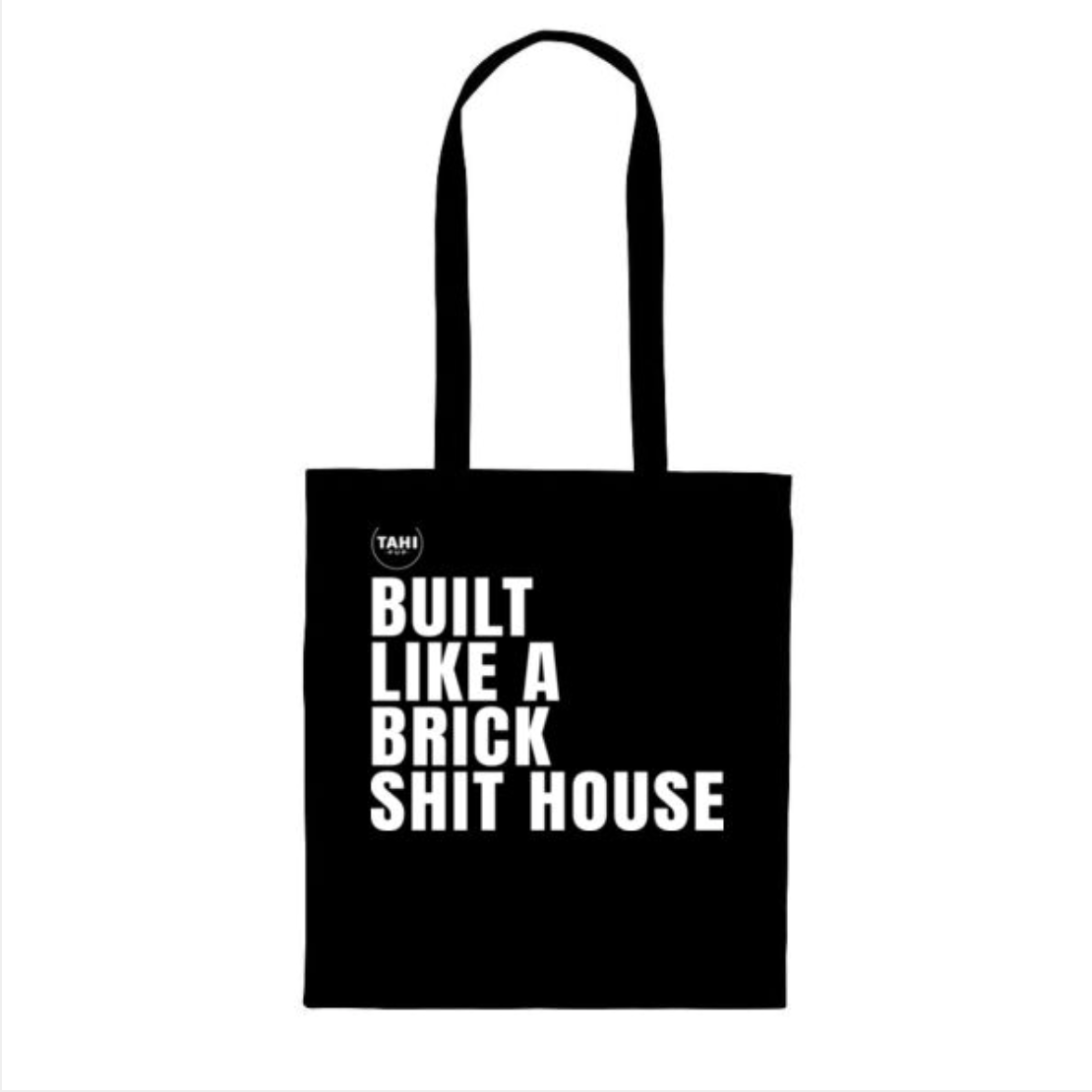 Built Like a Brick Shithouse Plain Cotton Tote Bag