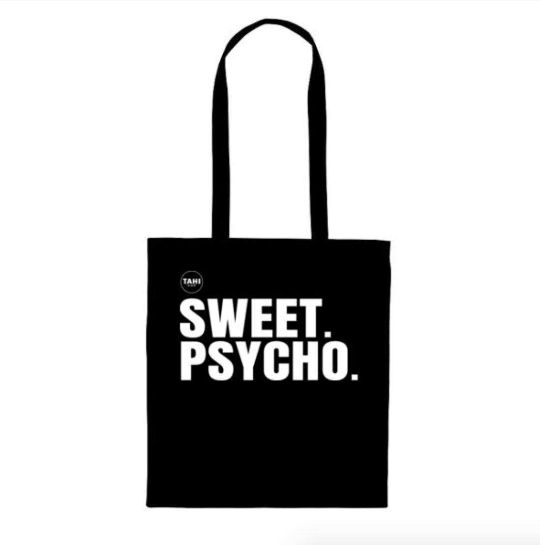 Sweet. Psycho. Plain. Branded Tote Bag